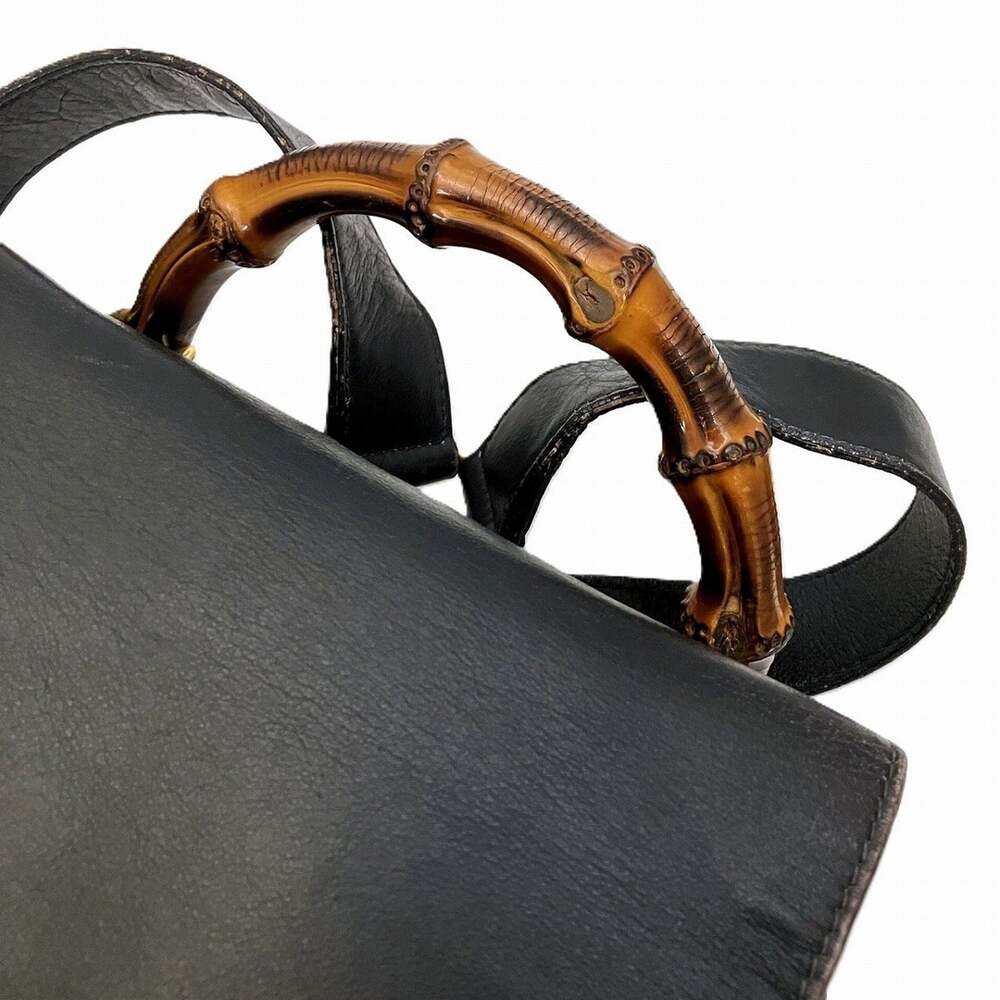 Gucci Vintage Bamboo Backpack Leather #266838G42B - Picture 9 of 9